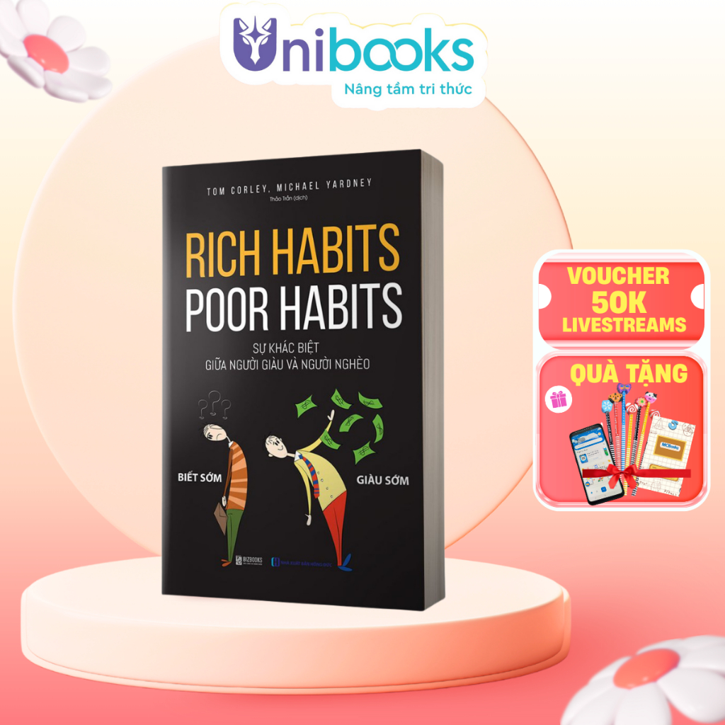 Sách - Rich habits poor habits Sự Khác Biệt Giữa Người Giàu Và Người Nghèo