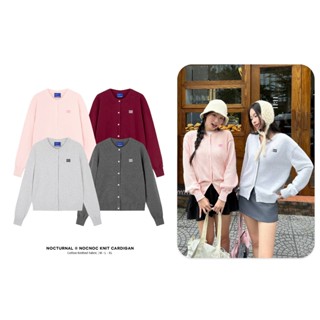  Áo Cardigan Len Dệt Kim Form Ôm Nocturnal Nocnoc Knit Cardigan Cotton Cao Cấp Nam Nữ Unisex Localbrand 