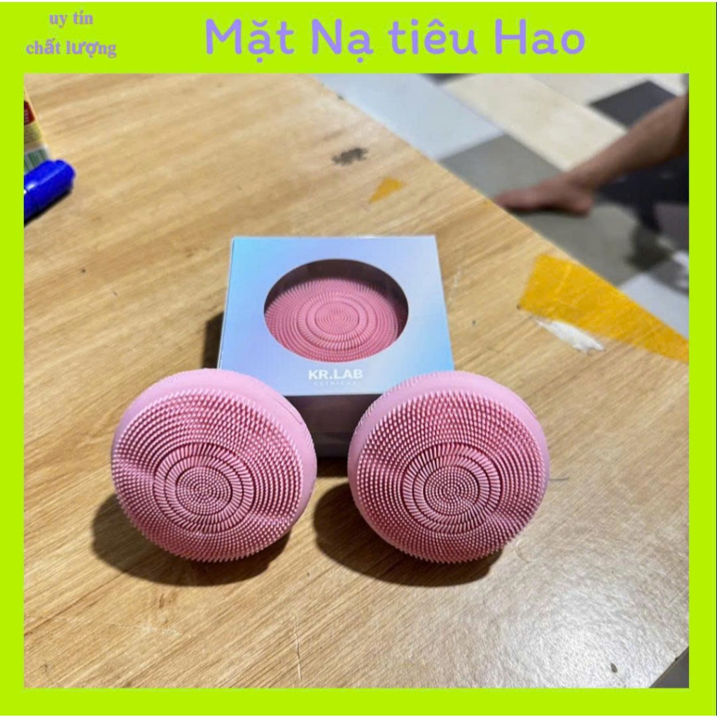 Máy rửa mặt krlab mini - kẹp tóc 3 món krlab tiện dụng cá nhân