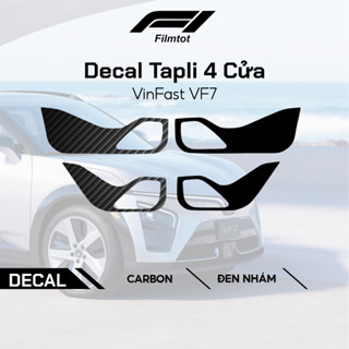 Miếng Dán Decal Tapli 4 Cửa VinFast VF7 - Chống Xước Cửa, Che Mờ Vết Xước Cũ, Phụ Kiện VF7