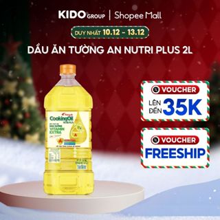   26.12 QUÀ THÊM ĐƠN TỪ 300K  Dầu Ăn Tường An Cooking Nutri Plus 2L 