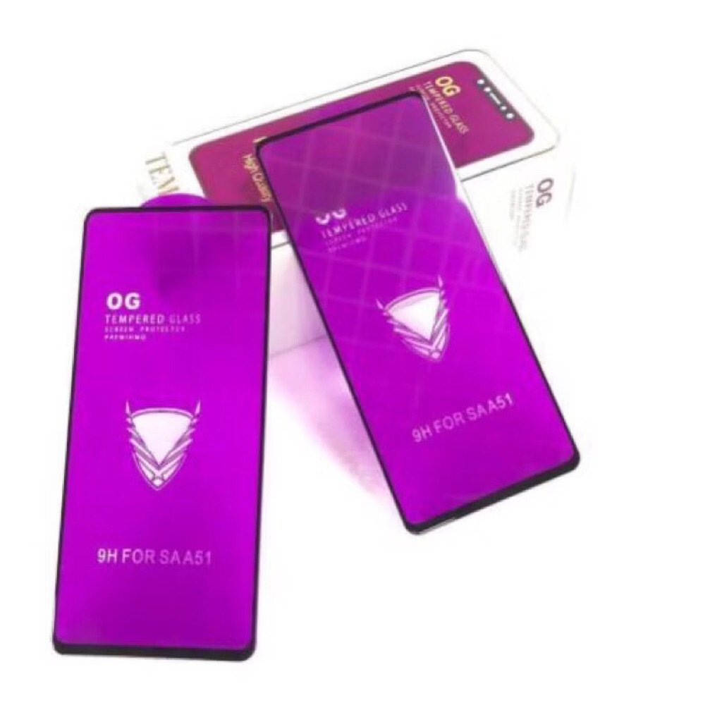 Kính Cường Lực OG Tím Samsung A31 Hành Cao Cấp.