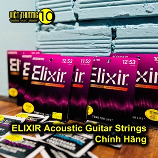 Elixir Chính Hãng - Bộ Dây Đàn Guitar Acoustic - made in USA