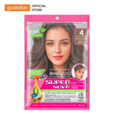 Kem Xả Nhuộm Supernova Floral Organic 60ml | Guardian Việt Nam