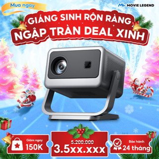    NEW 2025   Máy Chiếu Q10 Ultra Max - Máy Chiếu Movie Legend Hỗ Trợ Full HD Hệ Điều Hành Android 12 