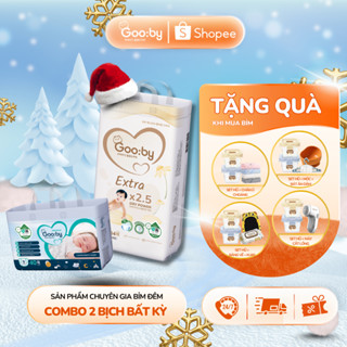   Combo mix giảm quà  Combo 2 bịch bỉm quần  ngày và đêm  Gooby siêu mỏng đủ size M,L,XL,XXL,XXXL 