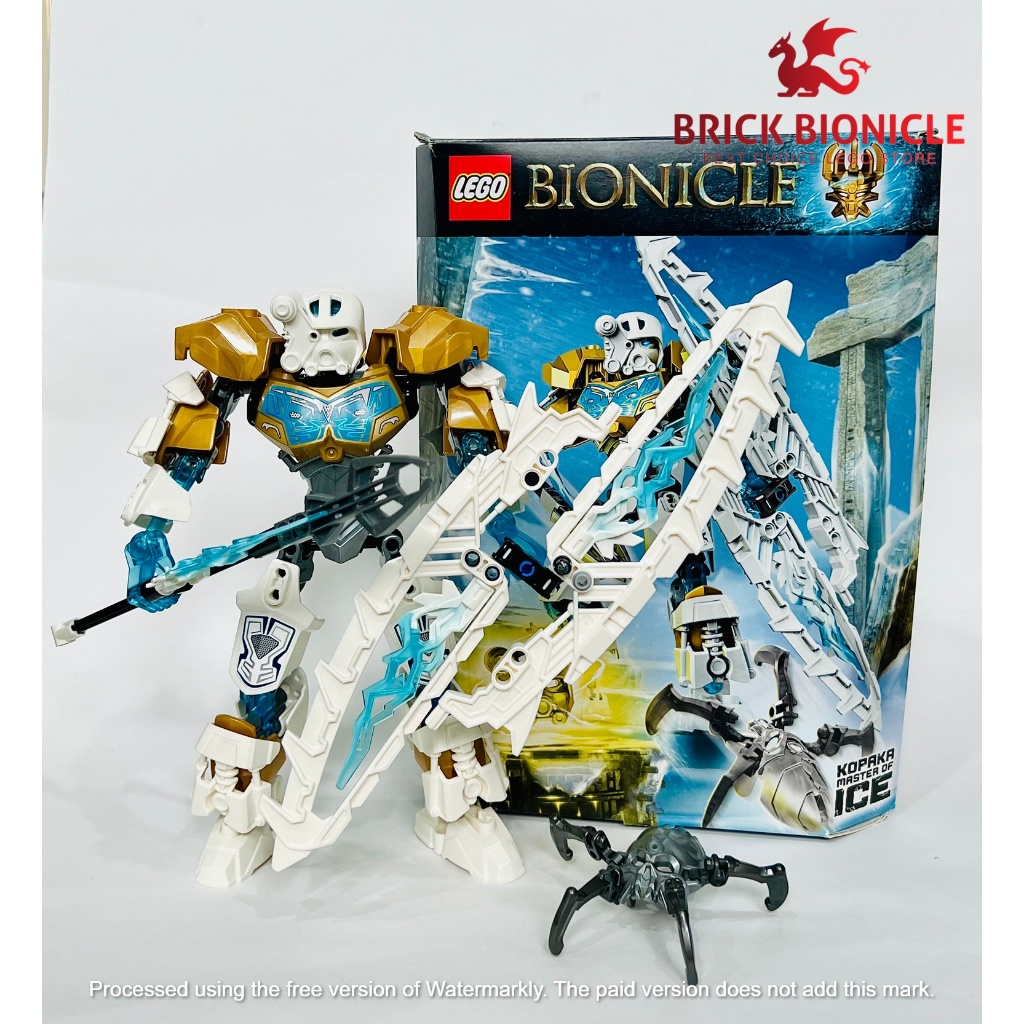 BIONICLE AUTH - ĐỒ CHƠI LẮP RÁP BIONICLE GEN 2 - 70788 Kopaka Master of Ice