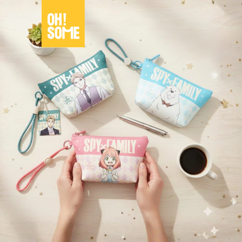 【OHSOME - Spy x Family】- Túi mini đựng đồ đa năng nhỏ gọn Yor - Anya - Bond Forger siêu dễ thương
