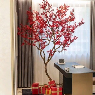 100 nhánh đào đông xốp trang trí