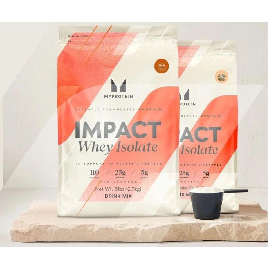 [MyProtein] Bột Sữa Impact Whey Protein Isolate Myprotein 1kg (40 lần dùng) - Thế Giới Whey Vietnam