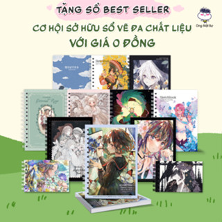  Sổ Quà Tặng Khi Mua Sách Hướng Dẫn Vẽ - Sổ Vẽ Đa Chất Liệu Ong Mặt Bự - Sketchbook 
