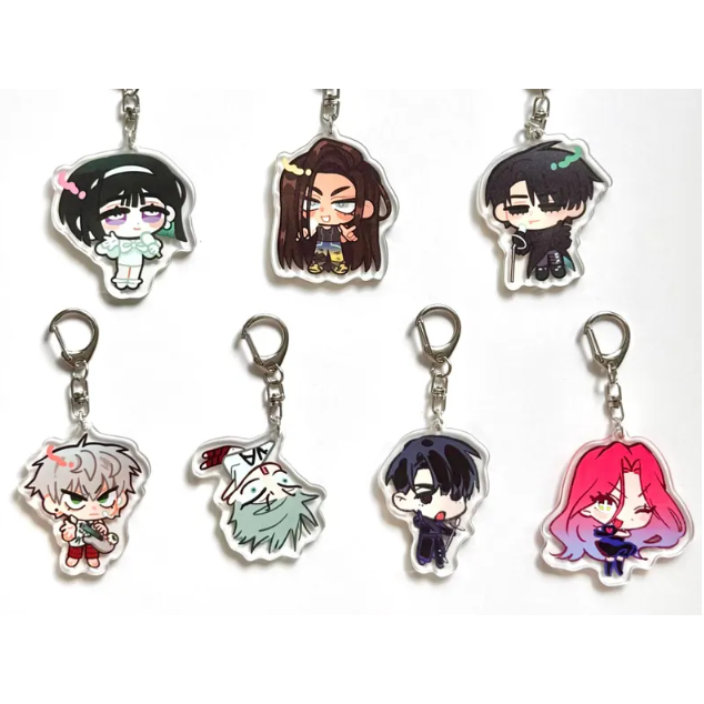 Móc Khóa Acrylic Alien Stage, Móc Khóa Acrylic Hai Mặt Alien Stage, Ivan, Luka, Till, Mizi, Sua, Hyu