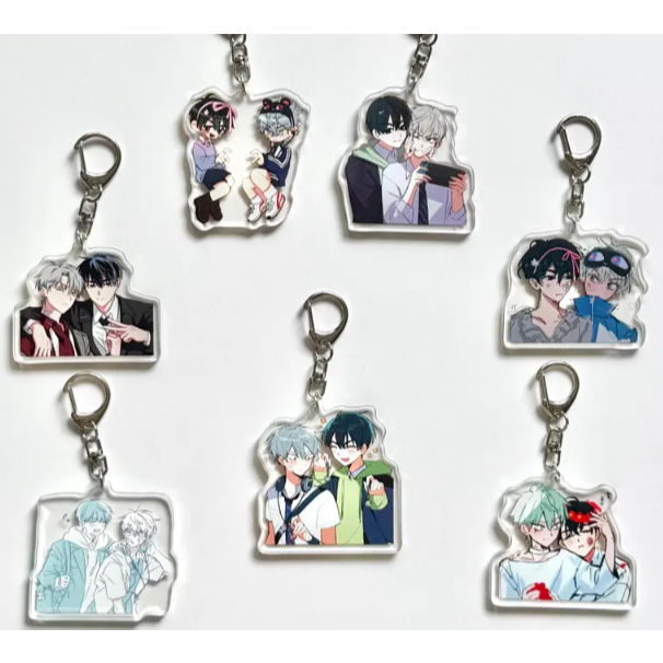 Móc Khóa Acrylic Alien Stage, Móc Khóa Acrylic Hai Mặt Alien Stage, Ivan, Luka, Sua, Till, Mizi, Hyu