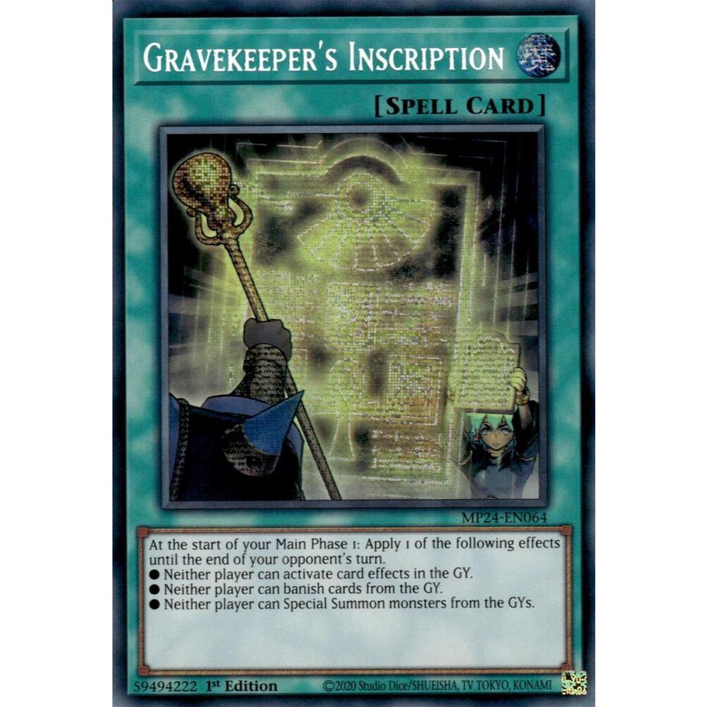 Gravekeeper's Inscription - MP25 (UK)