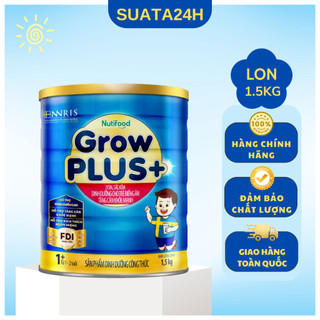 Sữa bột Nutifood Growplus Xanh 1+/2+ 800g_1.5kg