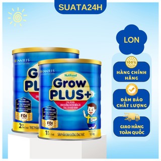 Sữa bột Nutifood Growplus Xanh 1+/2+ 800g_1.5kg