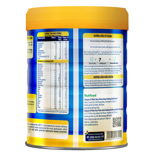 Sữa bột Nutifood Growplus Xanh 1+/2+ 800g_1.5kg