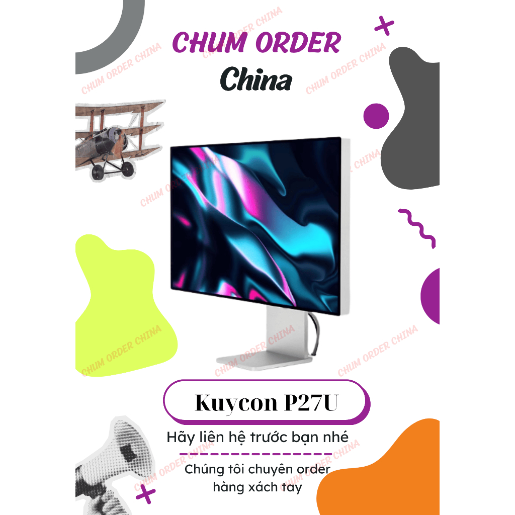 [ Bảo hành 3 năm ] Màn hình máy tính P27U inch 4K, Màn hình máy tính IPS bóng 60hz / 144Hz [ liên hệ