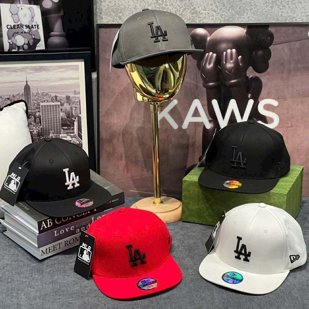 Mũ Snapback, lưỡi trai, hiphop thêu chữ LA