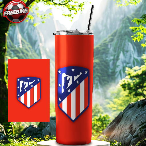LY GIỮ NHIỆT CAO CẤP IN HÌNH LOGO ALETICO MADRID