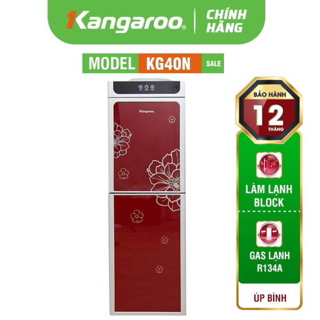 Cây nước nóng lạnh kangaroo kg40N bảo hành chính hãng 12 tháng