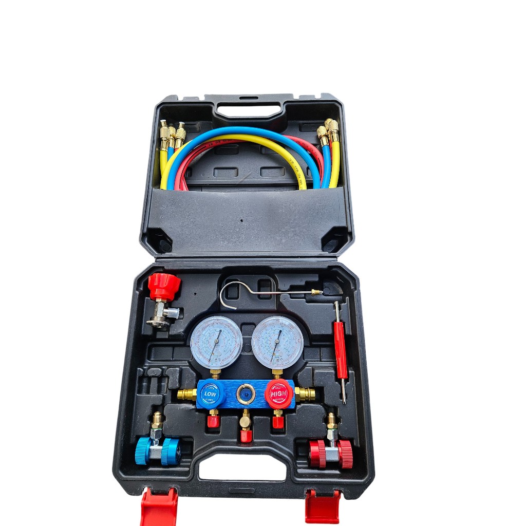 Bộ đồng hồ nạp ga điều hòa Ô tô, dùng cho ga R22, R134A, R410