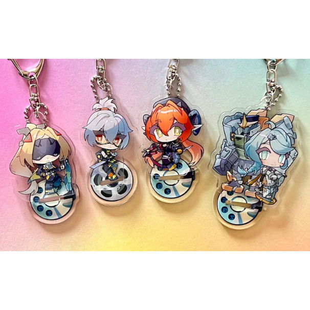 Zenless Zone Zero (ZZZ) — Mề Đay Acrylic — Orphie và Magus, Seed, Đặc Vụ 0 Anby, Đặc Vụ 11, Trigger