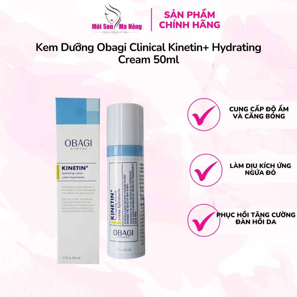 Kem Dưỡng Obagi Clinical Kinetin+ Hydrating Cream 50ml