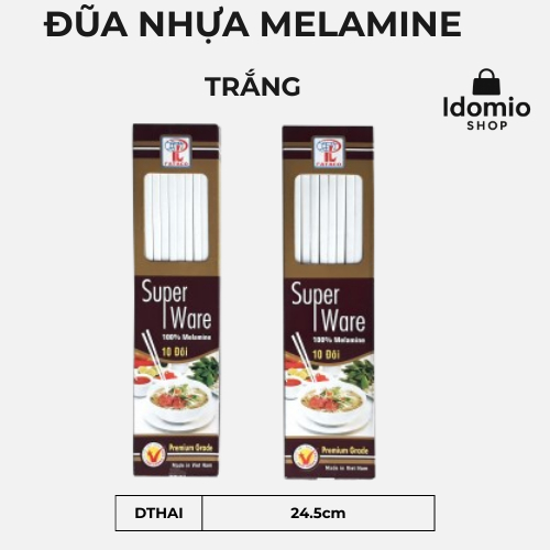 Hộp 10 Đôi Đũa Thái Melamine - Fataco
