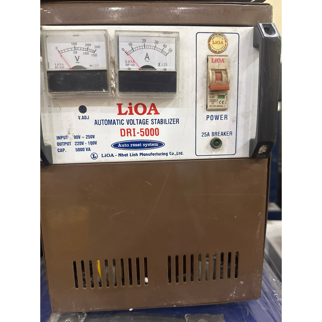 LIOA 5KW GIẢI 90-250V HÀNG CŨ
