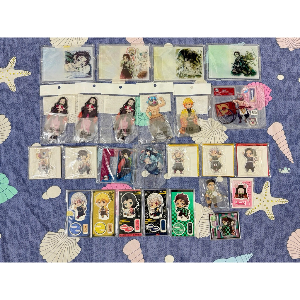 Standee Thanh gươm diệt quỷ - Standee Muichiro, Giyuu, Nezuko, Inosuke, Zenitsu