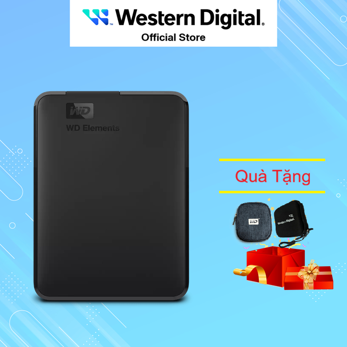 Ổ cứng di động Western Digital WD Elements 2.5" 2TB - WDBU6Y0020BBK