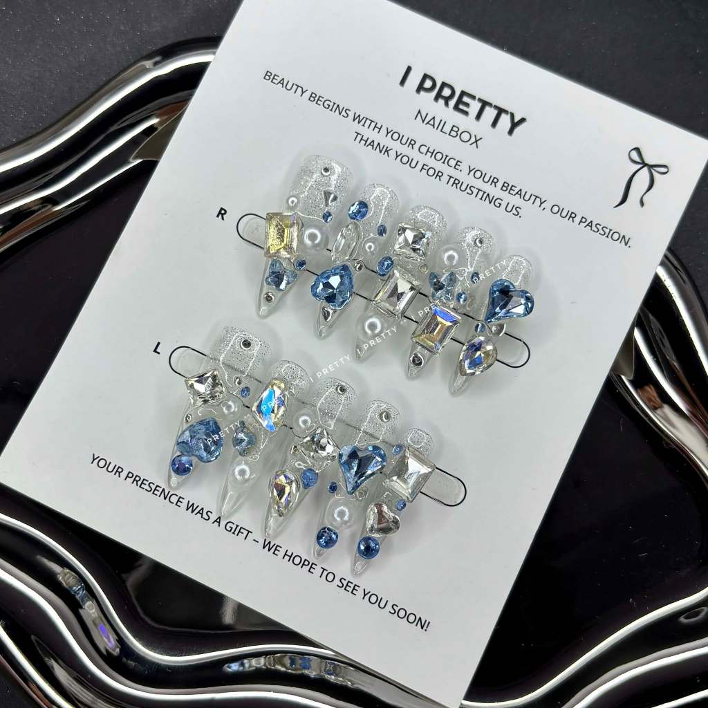 [H98] Nailbox thiết kế - Opal Vibes - Độ bóng cao