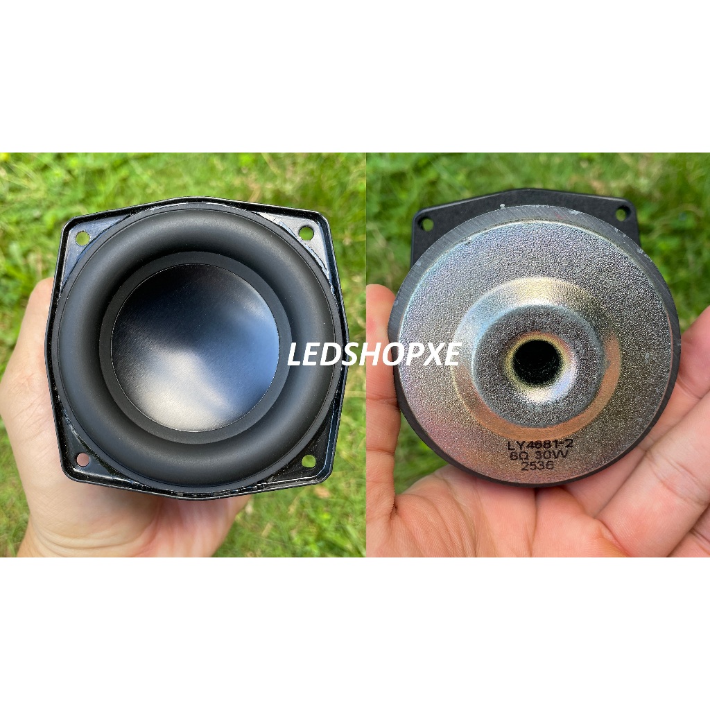 [HOT] Củ loa sub 3 inch 6ohm 30w col 4 lớp màng nhôm