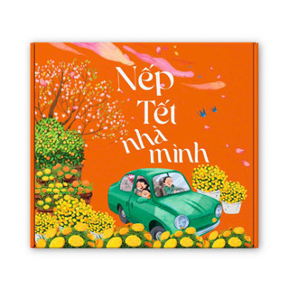  Hộp sách Nếp Tết nhà mình  tùy chọn set sách  - Món quà cho các em bé yêu Tết Việt - Lionbooks 