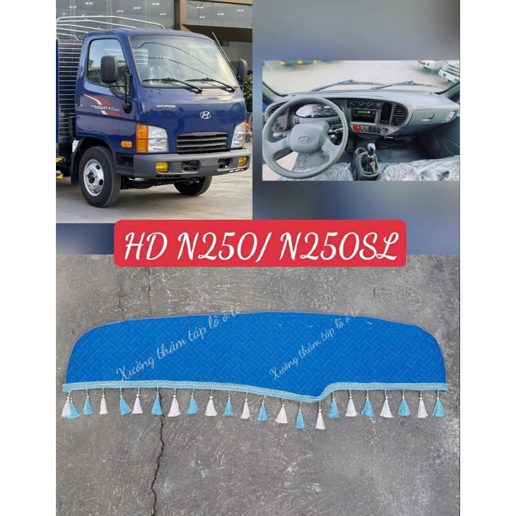 Thảm táp lô xe tải HUYNDAI N250/ N250SL, chống nóng