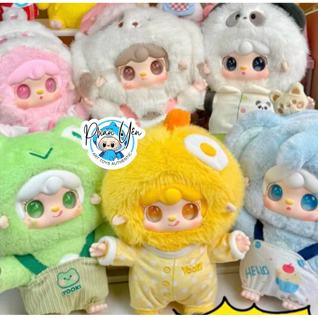 [THANH LÝ] [HỘP CẤN] YOOKI V5 (Yooki 400% V1) Cute Pet Dreams [CHECK CARD] - Gấu bông - PY Corner