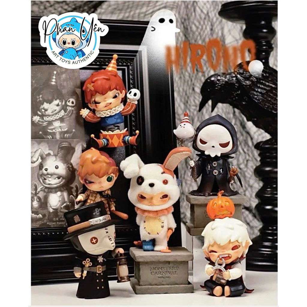 [CHÍNH HÃNG] HIRONO Series 10 - Hirono Halloween – Monsters’ Carnival | POP MART [CHECK CARD TÚI XÉ]