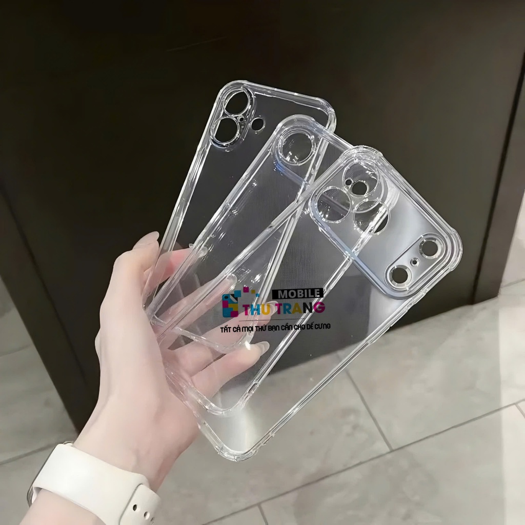 Ốp lưng chống sốc Dành cho IP 17 17 Pro 17 Pro Max IP Air chống va đập có gờ bảo vệ camera - hàng dà