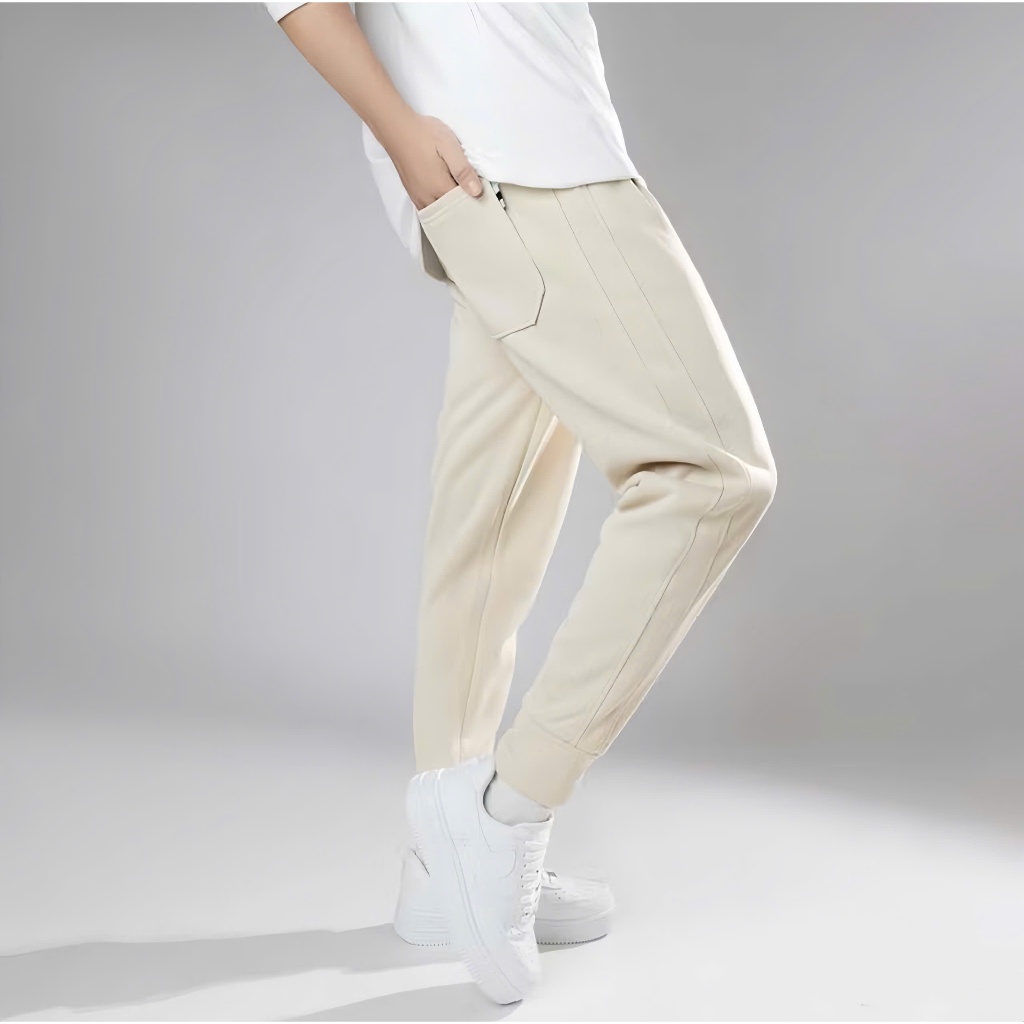 Quần Jogger Nỉ 2DA AT AUTINS STORE Unisex Nam Nữ Bo Gấu Thể Thao Dáng Jogger Basic 4 Màu