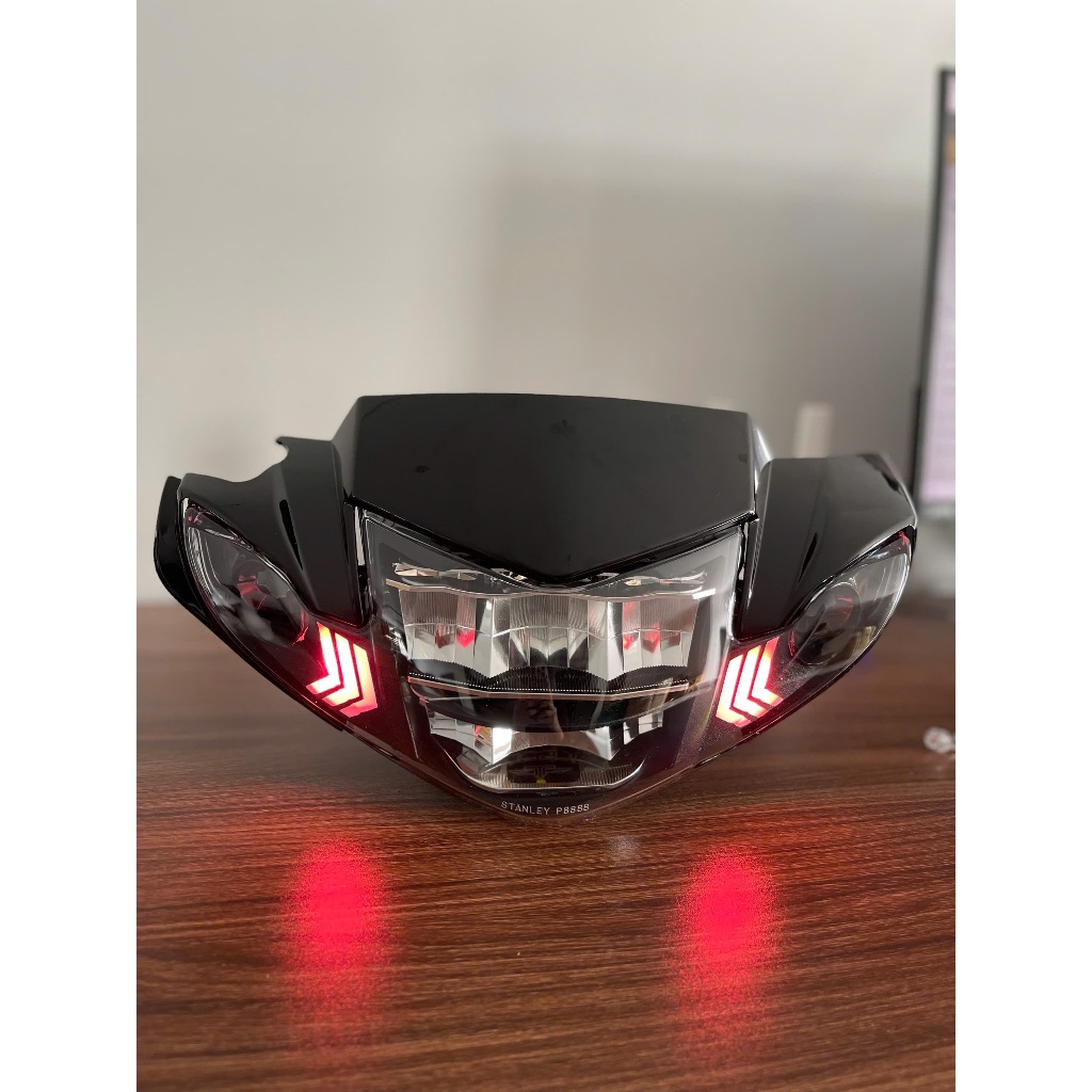 Đầu đèn zinpat 2 tầng HH mẫu mới lắp Sirius 50-110cc