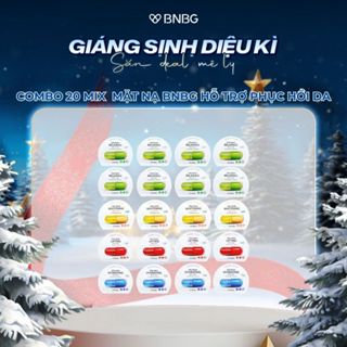   KOL  Combo 20 Mặt Nạ BNBG Mix Hỗ Trợ Phục Hồi Da BNBG Vita Genic Jelly Mask 30mlx20 