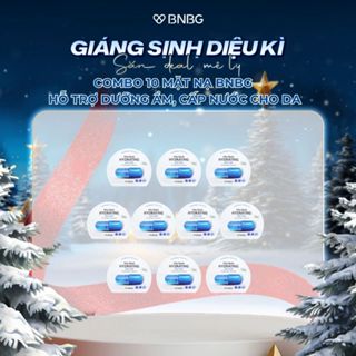  Combo 10 Mặt Nạ BNBG Hỗ Trợ Dưỡng Ẩm Cấp Nước BNBG Hydrating Vita Genic Jelly Mask 30mlx10 