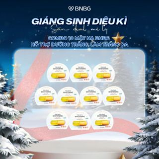  Combo 10 Mặt Nạ BNBG Hỗ Trợ Dưỡng Trắng Làm Sáng Da BNBG Vita Genic Whitening Jelly Mask 30mlx10 