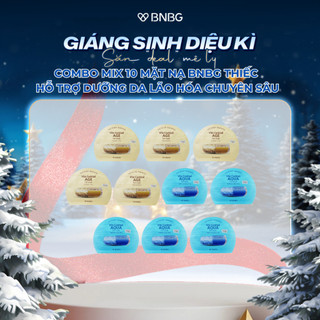  Combo 10 Mặt Nạ BNBG Mix Hỗ Trợ Dưỡng Da Tăng Cường Dưỡng Chất BNBG Vita Cocktail Foil Mask 30mlx10 