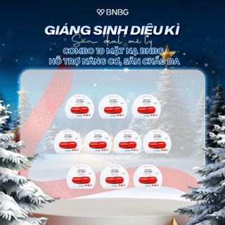  Combo 10 Mặt Nạ BNBG Hỗ Trợ Nâng Cơ Săn Chắc Da BNBG Vita Genic Lifting Jelly Mask 30mlx10 