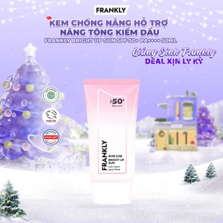  Kem chống nắng nâng tông chống ánh sáng xanh Frankly Bright Up Sun SPF 50+ PA++++ 50ml 