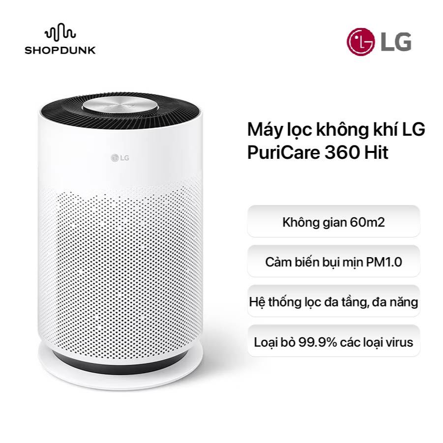 Máy lọc không khí LG PuriCare 360 Hit AS60GHWG0.ABAE - Chính hãng