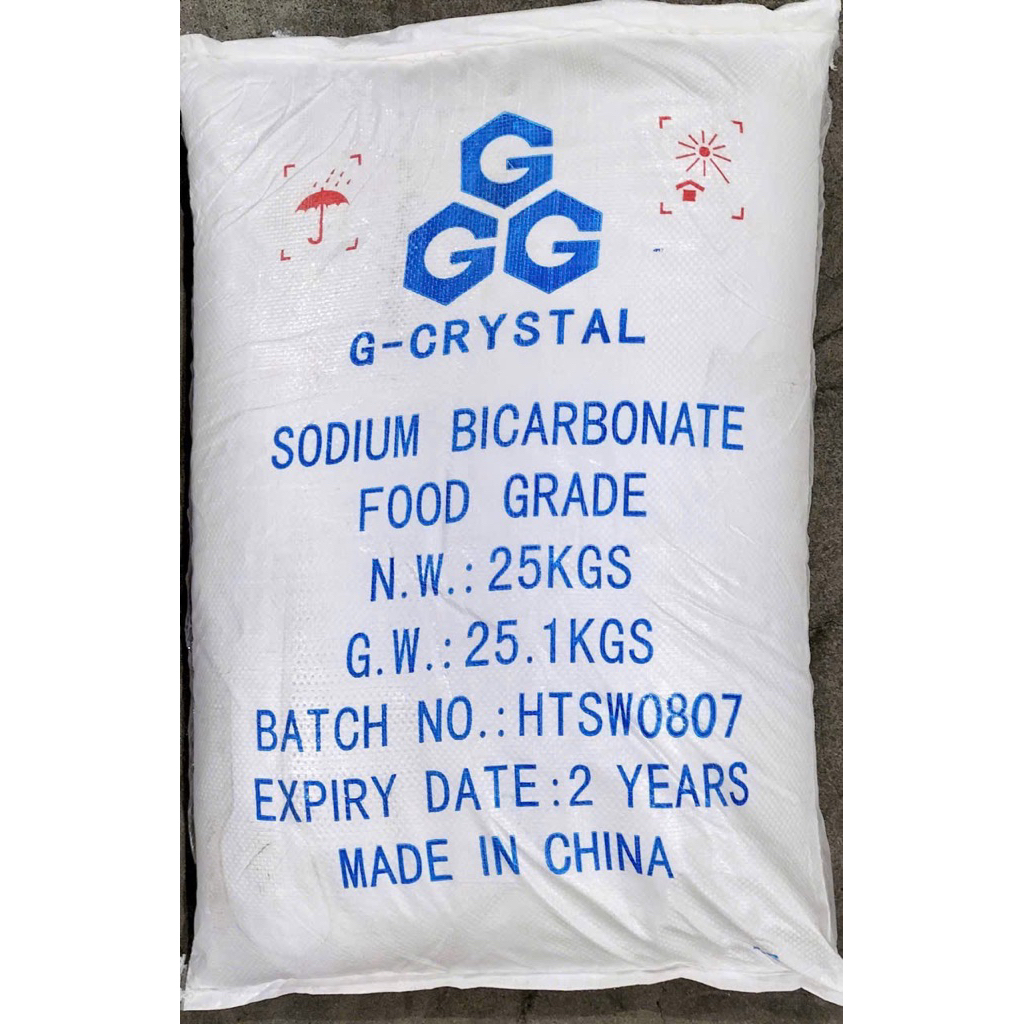 NaHCO3 Sodium Bicarbonate - Food Grade - Bột nở làm bánh, Banking Soda - 25kg/bao