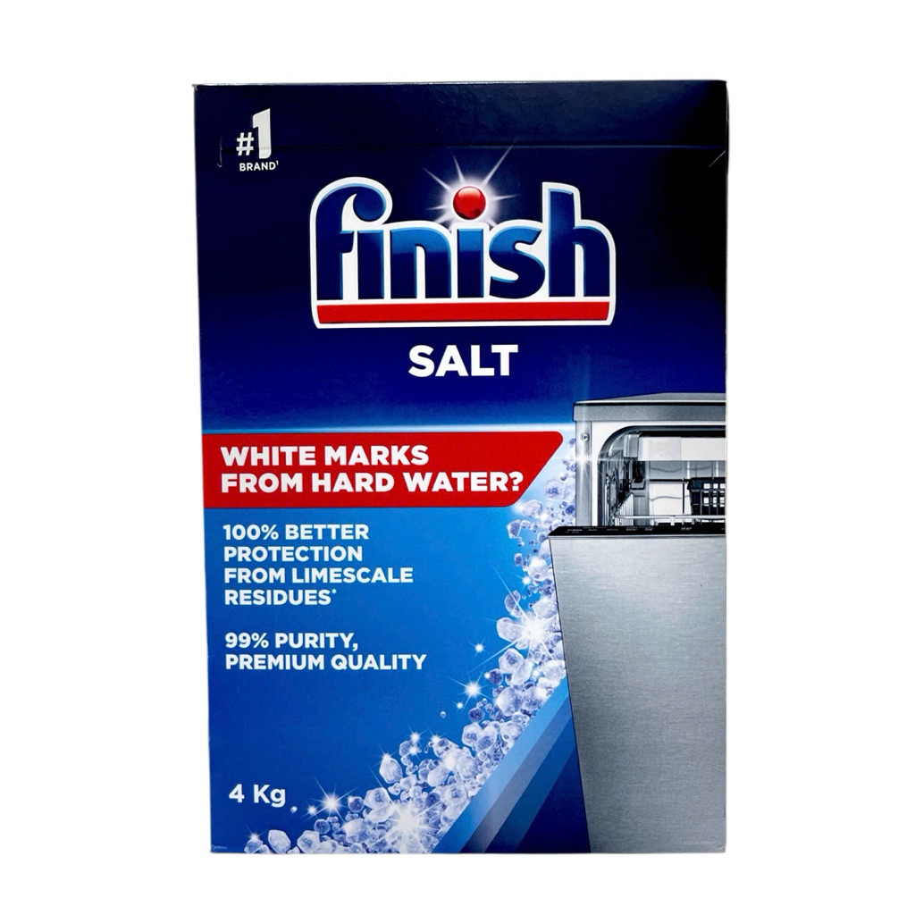 [ FINISH ] Muối Finish hộp 4kg muối rửa bát làm mềm nước hàng chính hãng finish